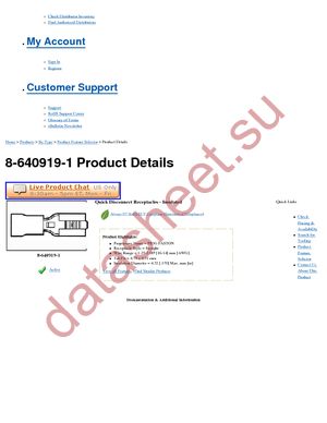 8-640919-1 datasheet  